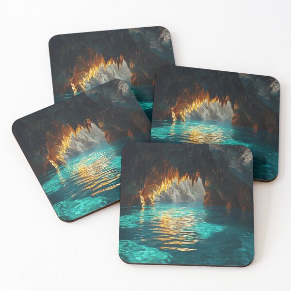 Item preview, Sardinia:  Atmospheric Depth Inside the Grotto designed and sold by daila70.