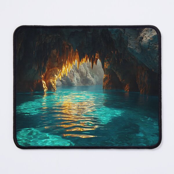 Item preview, Sardinia: Atmospheric Depth Inside the Grotto designed and sold by daila70.
