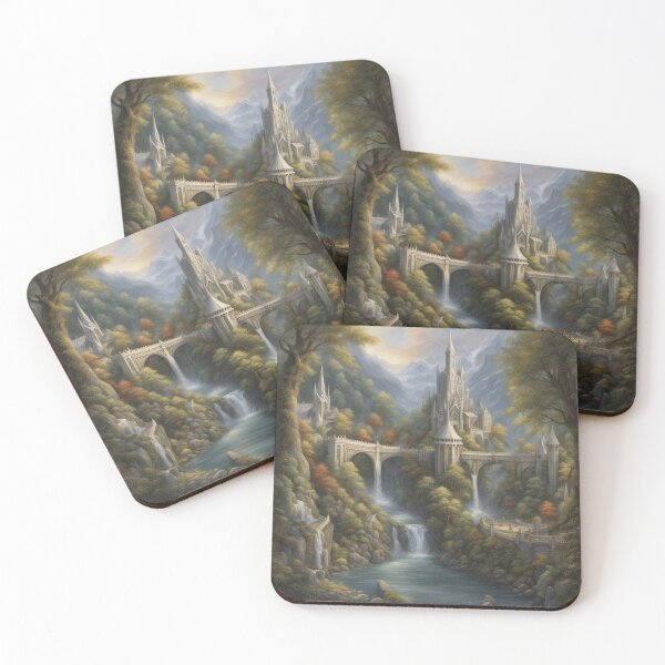Item preview, Rivendell / The Lord Of The Rings designed and sold by Cinema Graphics.