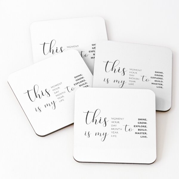 Item preview, THIS IS MY MOMENT. THIS IS MY LIFE., Unique designed and sold by villacreativa.
