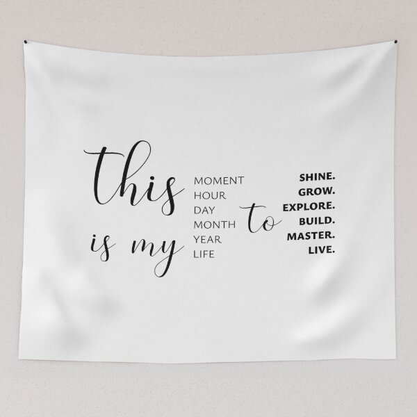 Item preview, THIS IS MY MOMENT. THIS IS MY LIFE., Unique designed and sold by villacreativa.
