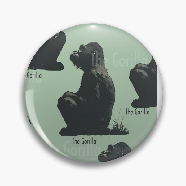 Item preview, Majestic Gorilla Collage 1 designed and sold by Earth Celebration Designs.