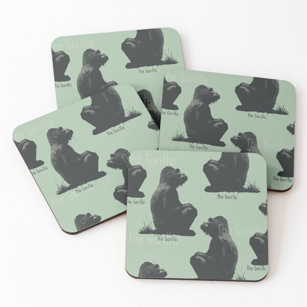 Item preview, Majestic Gorilla Collage 1 designed and sold by Earth Celebration Designs.