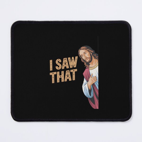 Item preview, Diseño divertido de Jesús "Vi eso" - Obra de arte con humor religioso designed and sold by Karsten Stier.