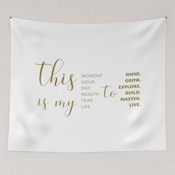 Item preview, THIS IS MY MOMENT. THIS IS MY LIFE., Unique designed and sold by villacreativa.