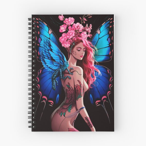 Item preview, female figure with butterfly  designed and sold by aipaint.
