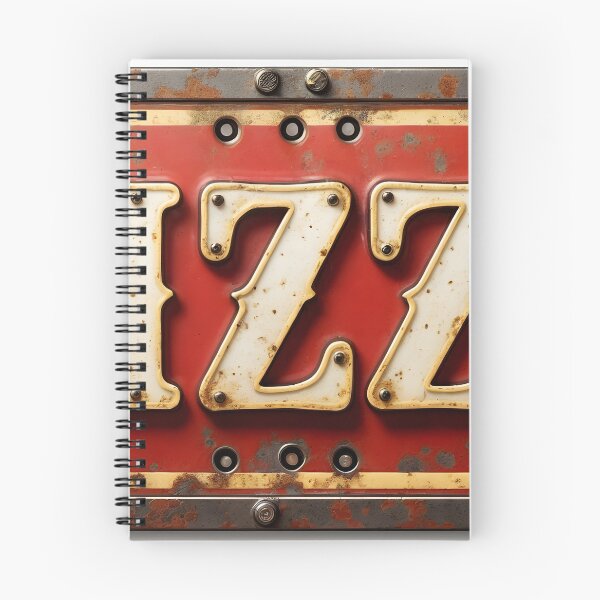Item preview, Rustic Vintage Metal Sign with Bold White Pizza Letters designed and sold by Creative88Art.