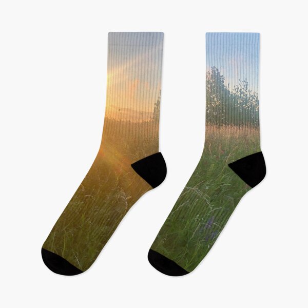 Item preview, Sun Shining in the Meadow Tall gras Field Bright Warm Yellow Light s designed and sold by Quoppidou.