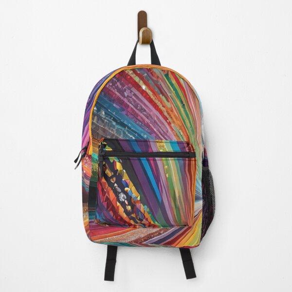 Item preview, Abstract Diamond Rainbow Prism Wave designed and sold by SublimeMusings.