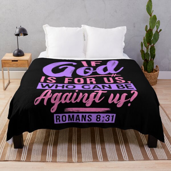 Item preview, Romans 8:31 If God Is For Us Who Can Be Against Us designed and sold by plushism.