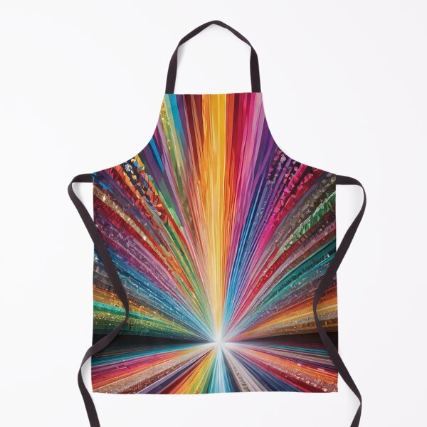 Item preview, Abstract Diamond Rainbow Prism Wave designed and sold by SublimeMusings.