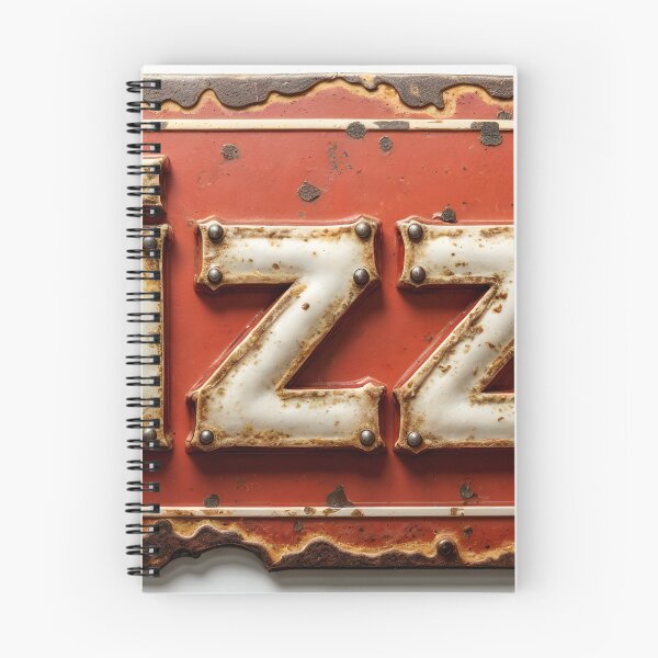 Item preview, Vintage Metal Pizza Sign with Distressed Red and White Design designed and sold by Creative88Art.