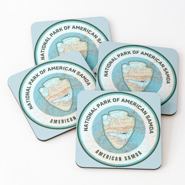 Item preview, Souvenir Map - National Park of American Samoa designed and sold by Willz Designz.