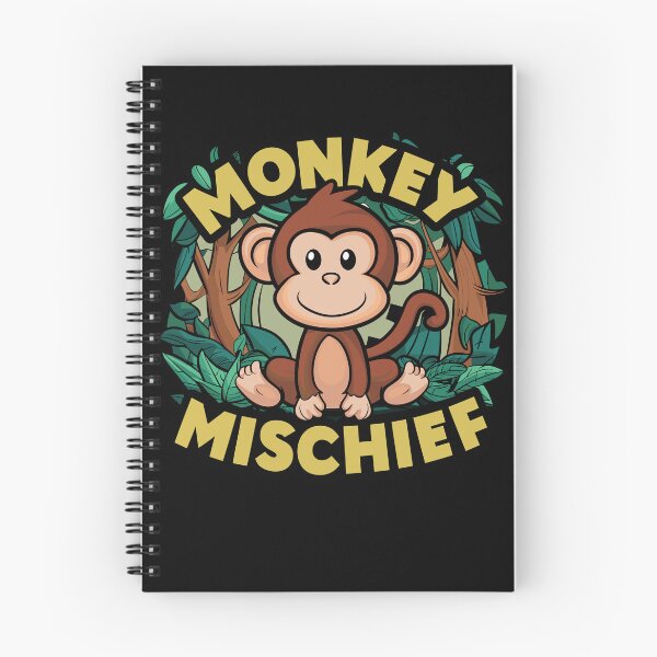 Item preview, Mischievous Monkey Humor Tropical Jungle Graphic designed and sold by LiquidPrintsArtIL.