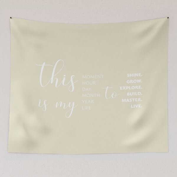 Item preview, THIS IS MY MOMENT. THIS IS MY LIFE., Unique designed and sold by villacreativa.
