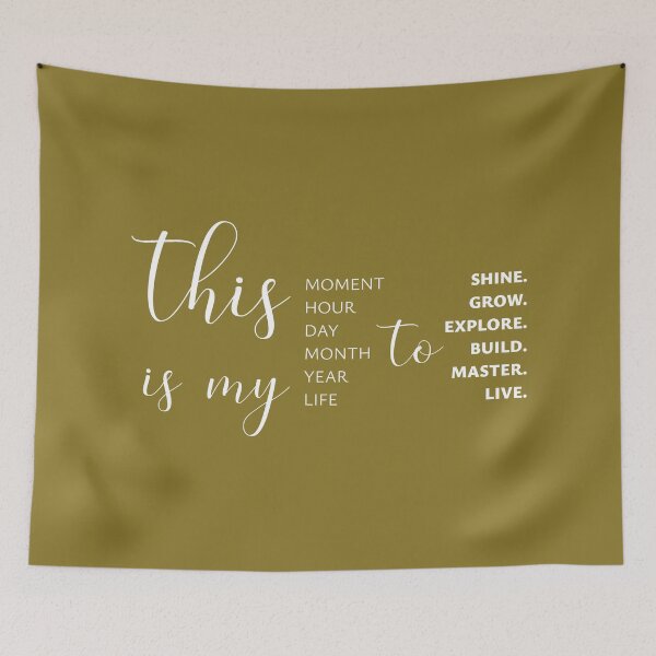 Item preview, THIS IS MY MOMENT. THIS IS MY LIFE., Unique designed and sold by villacreativa.