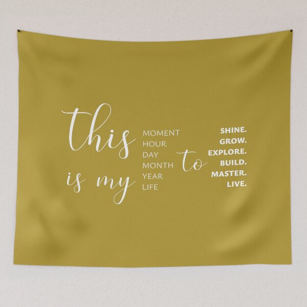 Item preview, THIS IS MY MOMENT. THIS IS MY LIFE., Unique designed and sold by villacreativa.