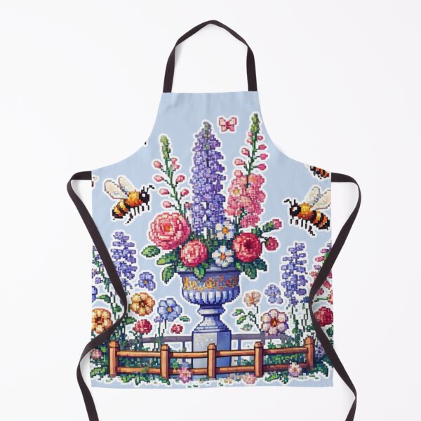 Artikelvorschau, Pixeliges Gartenthema entworfen und verkauft von Sugar Wisdom .