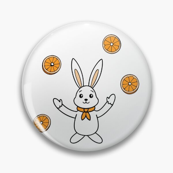 Item preview, Bunny’s Tangerine Juggle designed and sold by omerfdln34.