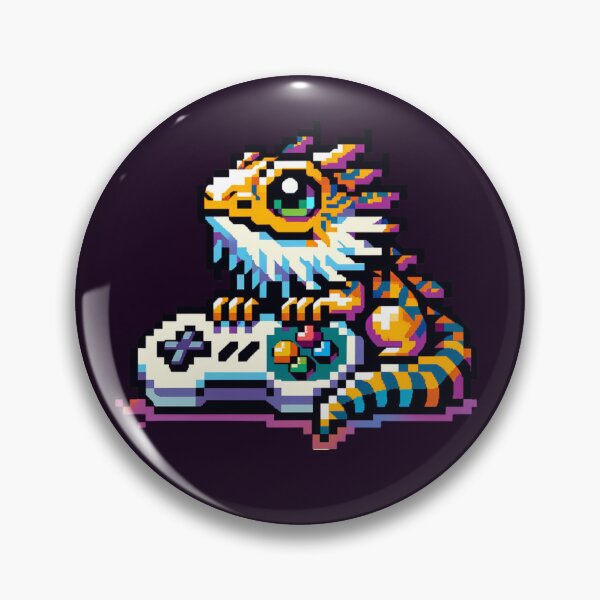Item preview, Dragon Pixel Art - Bearded Dragon designed and sold by aylastyle.