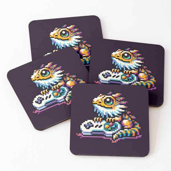 Item preview, Dragon Pixel Art - Bearded Dragon designed and sold by aylastyle.