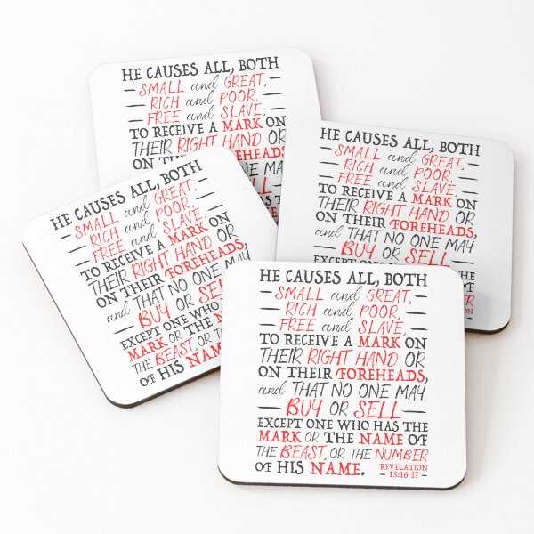 Item preview, Revelation 13:16-17 Mark or Name of the Beast designed and sold by plushism.