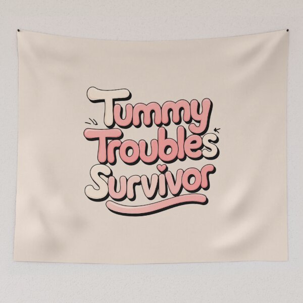 Item preview, Fun and Whimsical Gut Health Design designed and sold by TeeGrit.