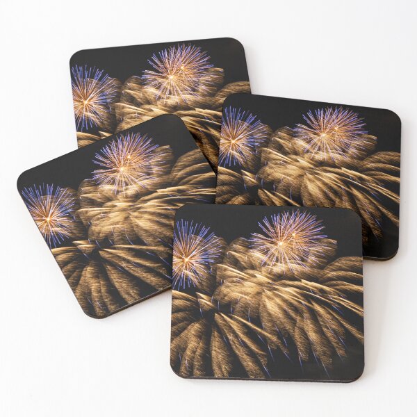 Item preview, Vibrant Fireworks In The Night Sky designed and sold by David Patterson.