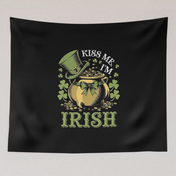 Item preview, St. Patrick’s Day Gold Pot Design with Shamrocks designed and sold by love3617.