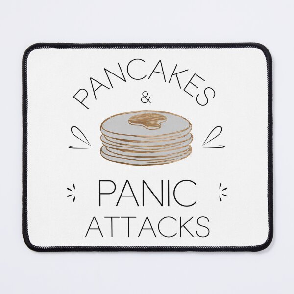 Item preview, Pancakes and Panic Attacks - This is the perfect gift for anyone who loves pancakes and embraces a humorous take on mental health awareness. designed and sold by ZyziowskyArt.