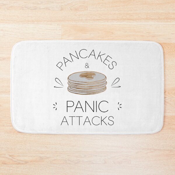 Item preview, Pancakes and Panic Attacks - This is the perfect gift for anyone who loves pancakes and embraces a humorous take on mental health awareness. designed and sold by ZyziowskyArt.