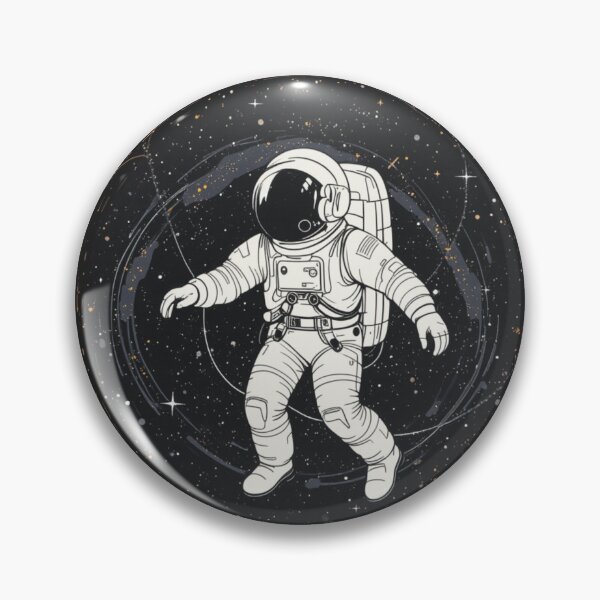 Item preview, Astronaut and Galaxy designed and sold by RebelPaintBrush.
