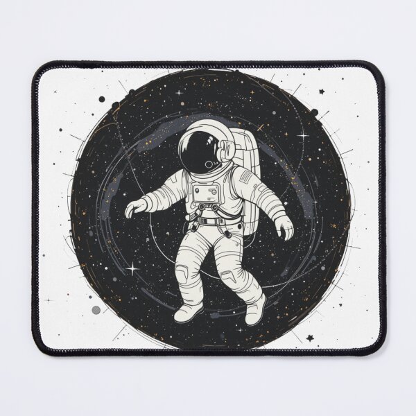 Item preview, Astronaut and Galaxy designed and sold by RebelPaintBrush.