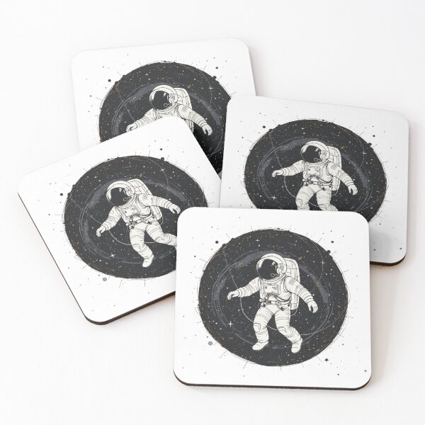 Item preview, Astronaut and Galaxy designed and sold by RebelPaintBrush.