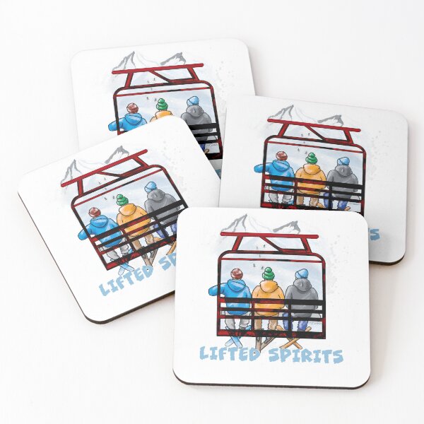 Item preview, Lifted Spirits, A Chairlift Kind of Day designed and sold by MMc Buck.