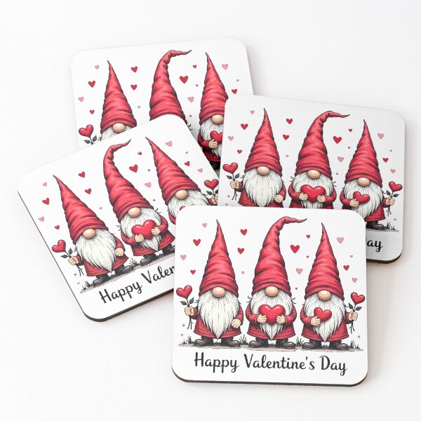Item preview, Valentine's Day Gnomes designed and sold by DariusZD.