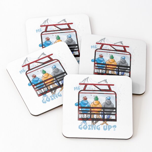 Item preview, A Chairlift Afternoon, Winter Skiing designed and sold by MMc Buck.