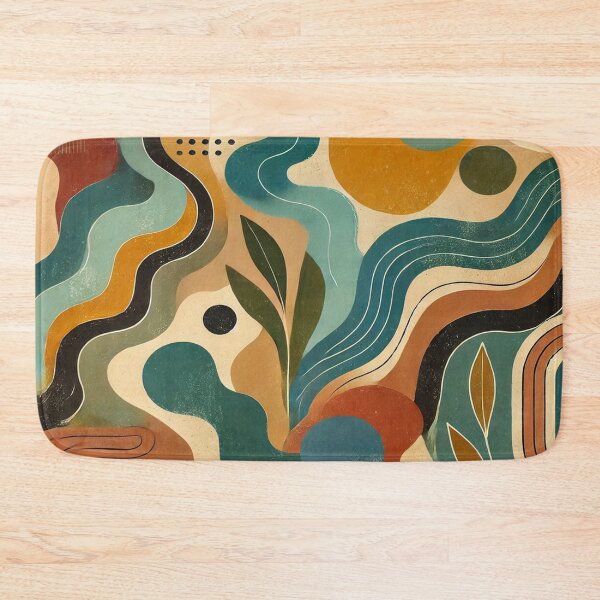 Item preview, Elegant Abstract Earthy Tones Geometric Design designed and sold by Zeeshankhan1345.