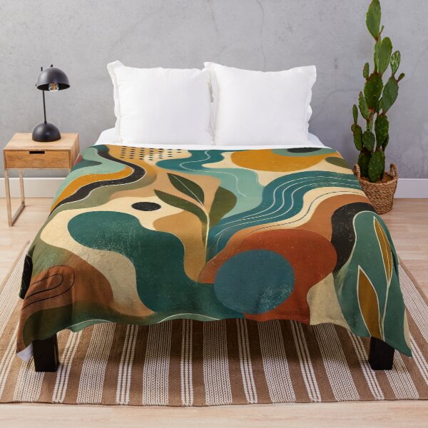 Item preview, Elegant Abstract Earthy Tones Geometric Design designed and sold by Zeeshankhan1345.