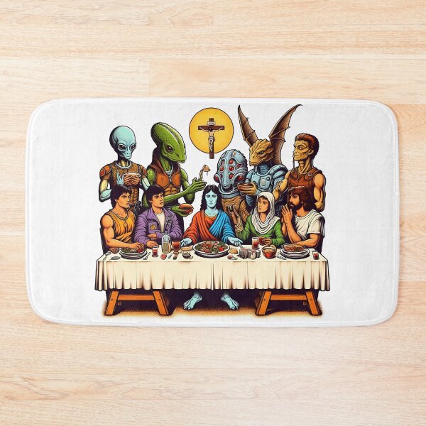 Item preview, Cosmic Last Supper: Unity Across Species designed and sold by NoNoNomad.