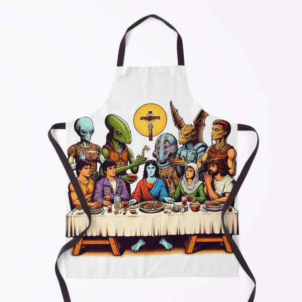 Item preview, Cosmic Last Supper: Unity Across Species designed and sold by NoNoNomad.