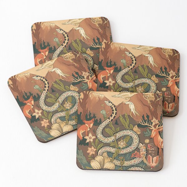 Item preview, Nature Painting Whimsical Wild Life Abstract Vintage Zentangle Art designed and sold by Witty Shirts.