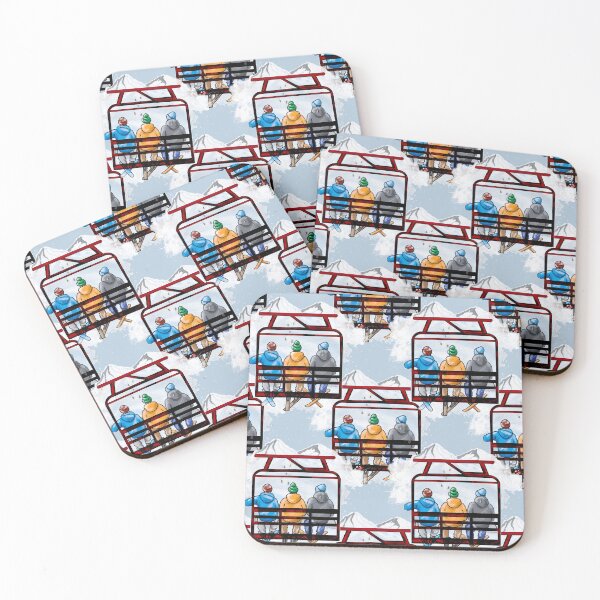 Item preview, A Chairlift Kind Of Day, Skiing designed and sold by MMc Buck.