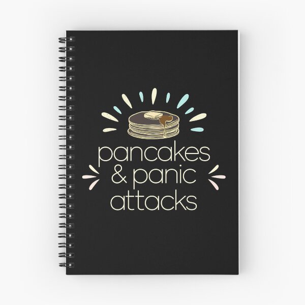 Item preview, Pancakes and Panic Attacks - This is the perfect gift for anyone who loves pancakes and embraces a humorous take on mental health awareness. designed and sold by ZyziowskyArt.