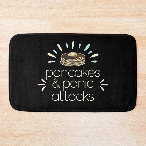 Item preview, Pancakes and Panic Attacks - This is the perfect gift for anyone who loves pancakes and embraces a humorous take on mental health awareness. designed and sold by ZyziowskyArt.