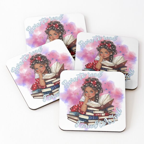 Item preview, Born to Read, Forced to Work designed and sold by MamaCDesigns.