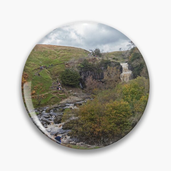Item preview, Ramblers at Ingleton waterfall and Hiking trail  designed and sold by David Patterson.