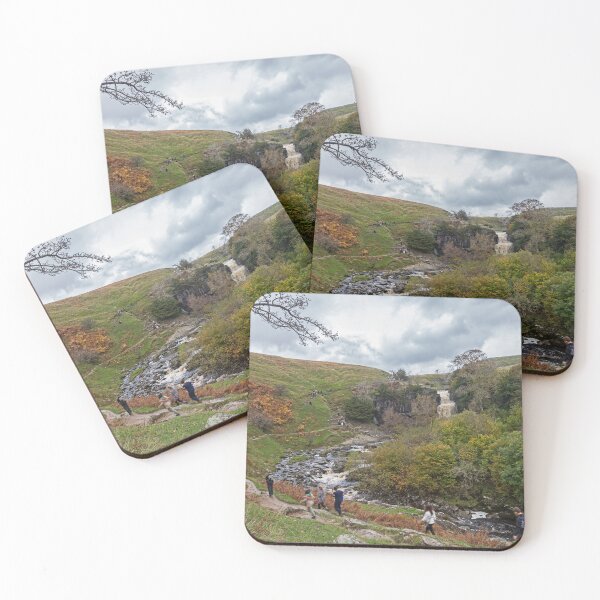 Item preview, Ramblers at Ingleton waterfall and Hiking trail  designed and sold by David Patterson.