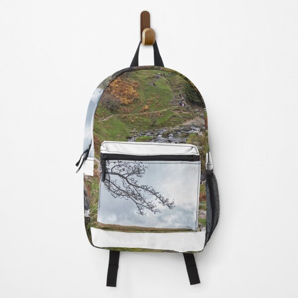 Item preview, Ramblers at Ingleton waterfall and Hiking trail designed and sold by David Patterson.