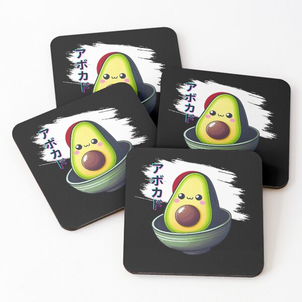 Item preview, avocado kawaii japanese designed and sold by ZerpaGiovanna.